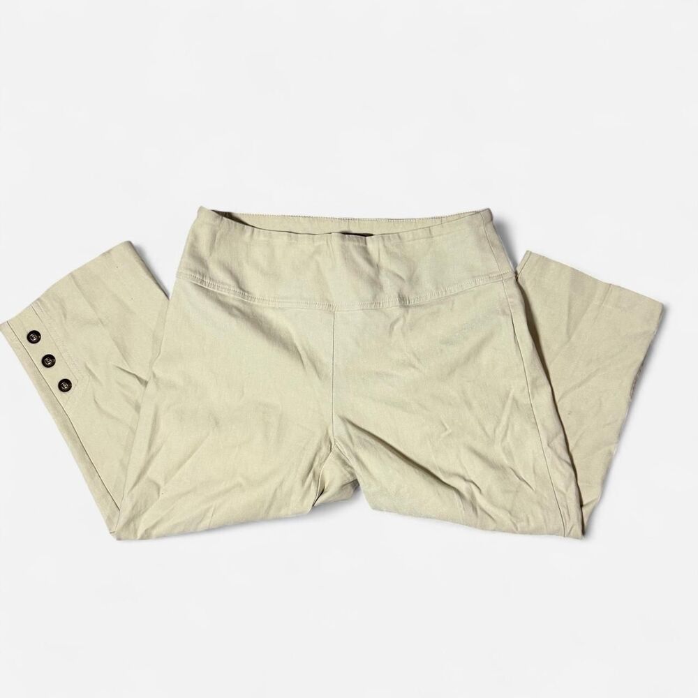 Unbranded Women's Cream and Tan Trousers